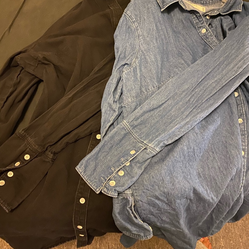 Denim shirt lot